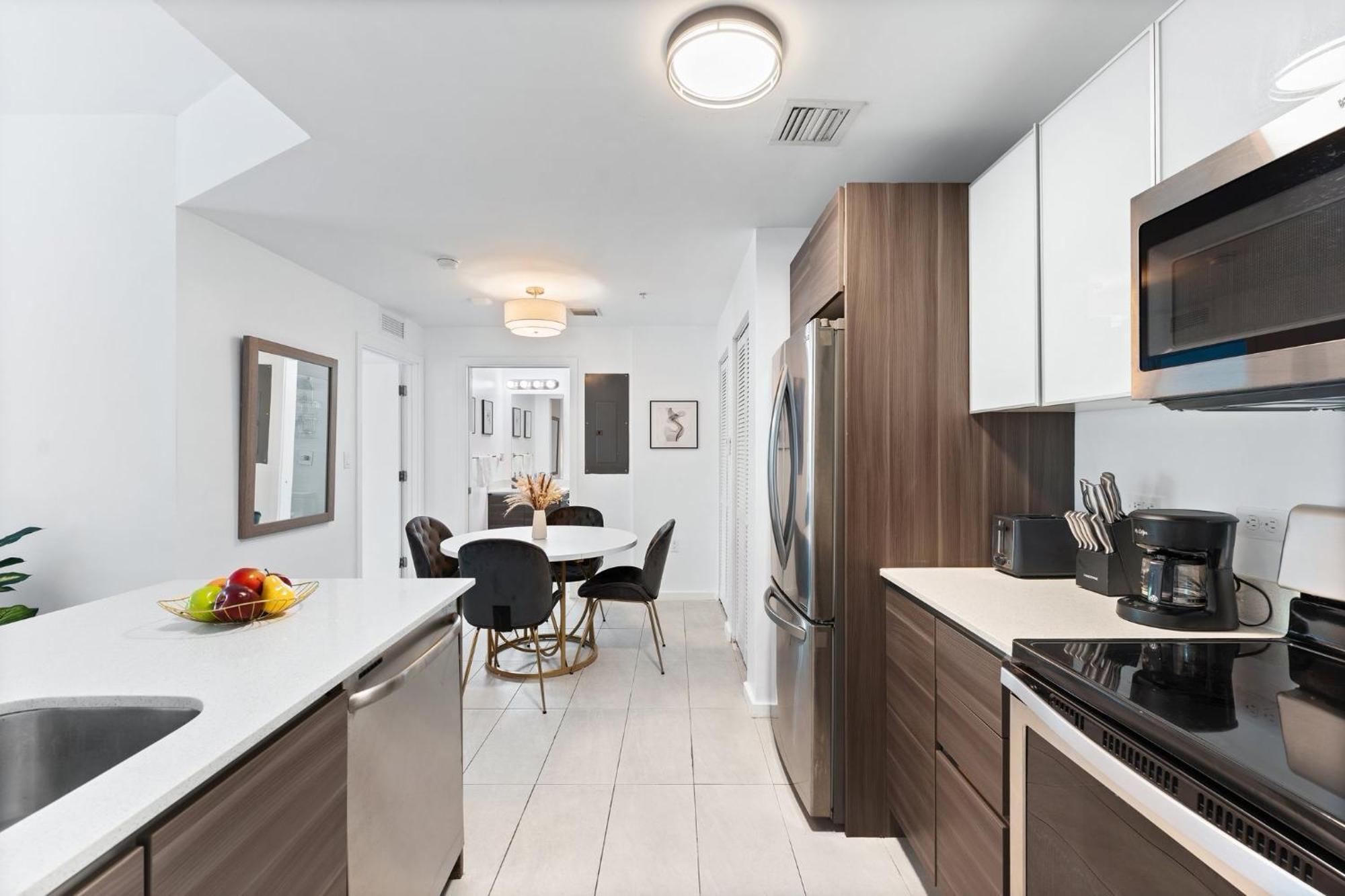Modern Apartment In Edgewater Miami Bilik gambar