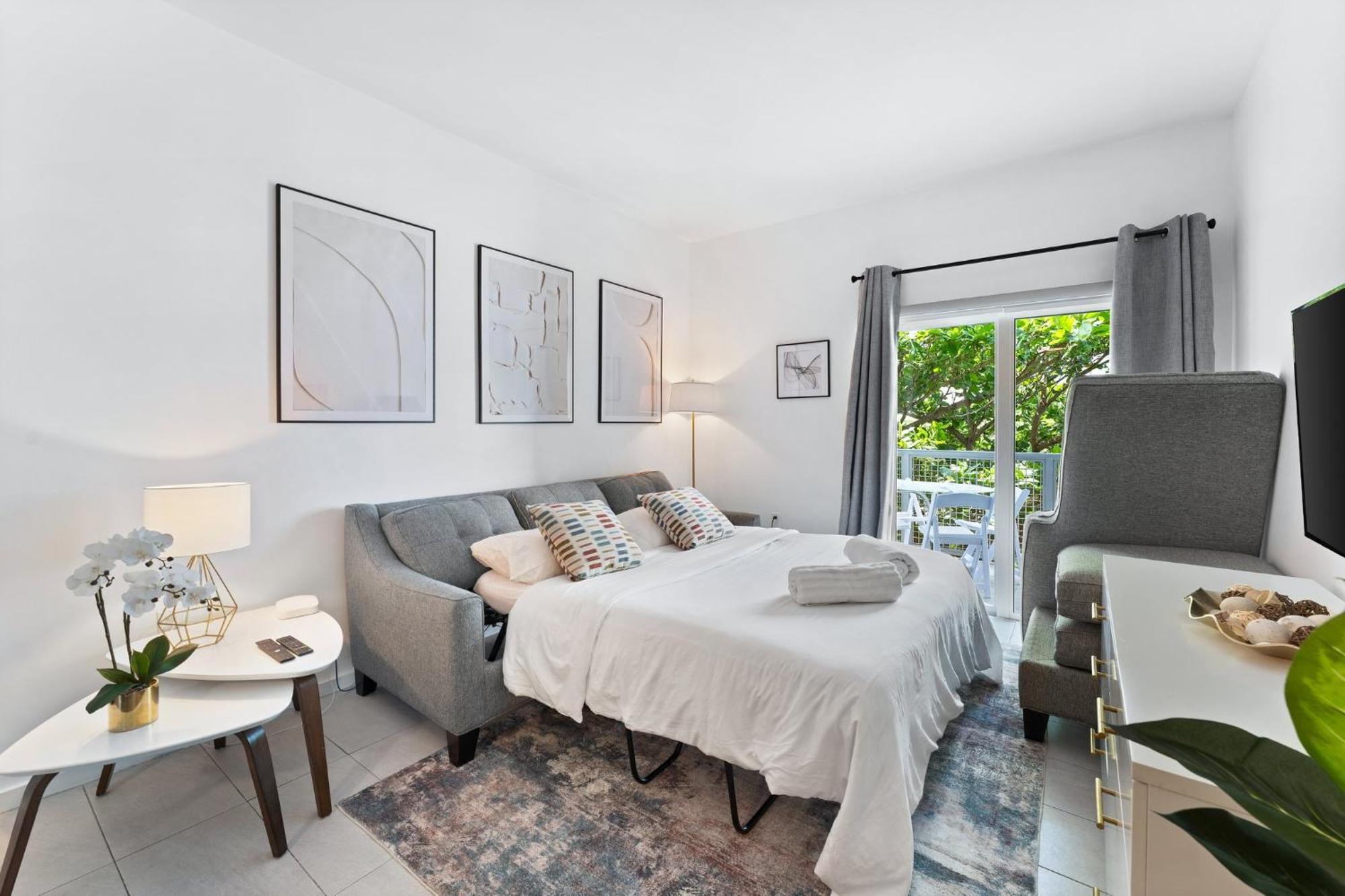 Modern Apartment In Edgewater Miami Bilik gambar