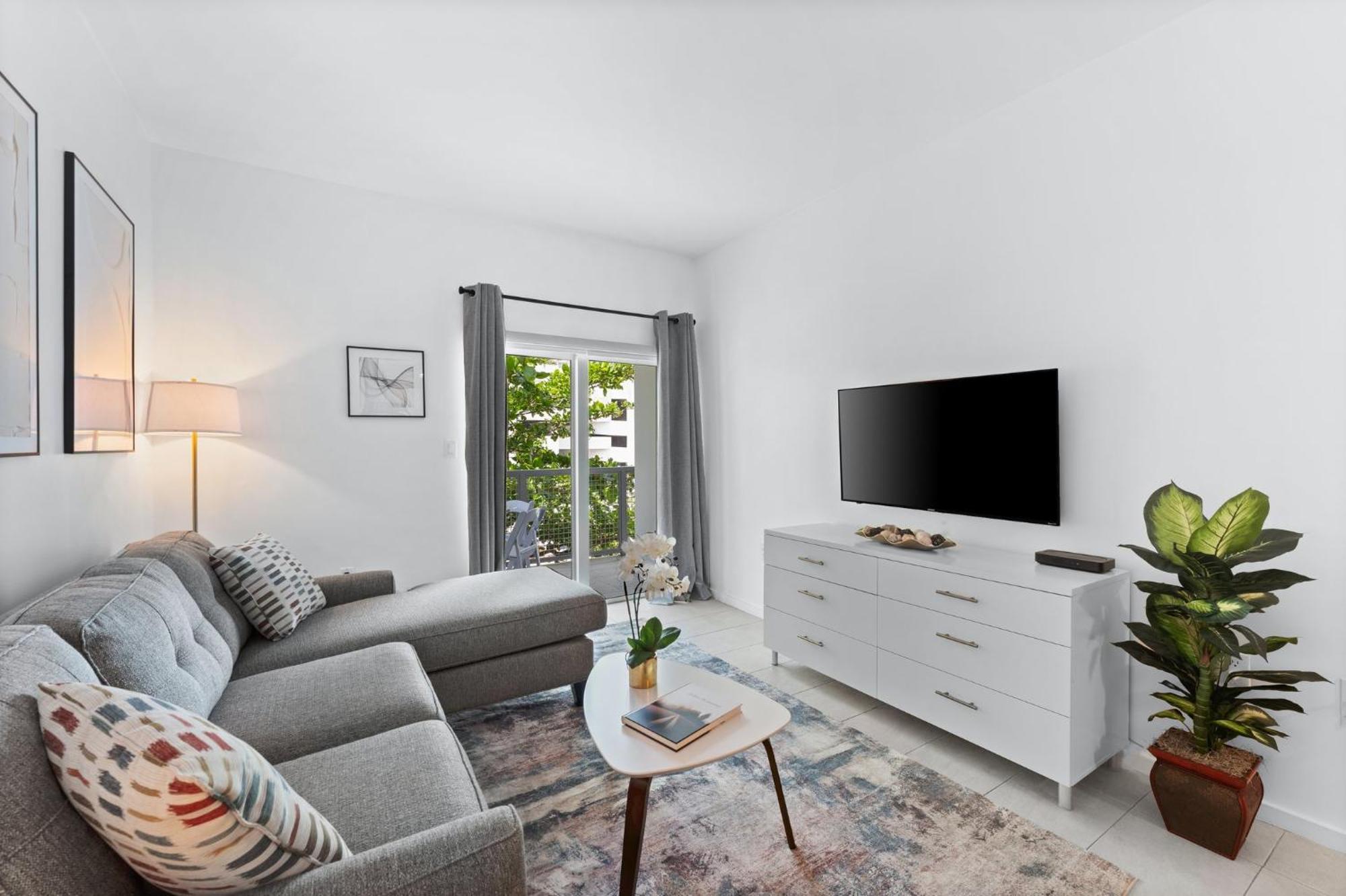 Modern Apartment In Edgewater Miami Bilik gambar